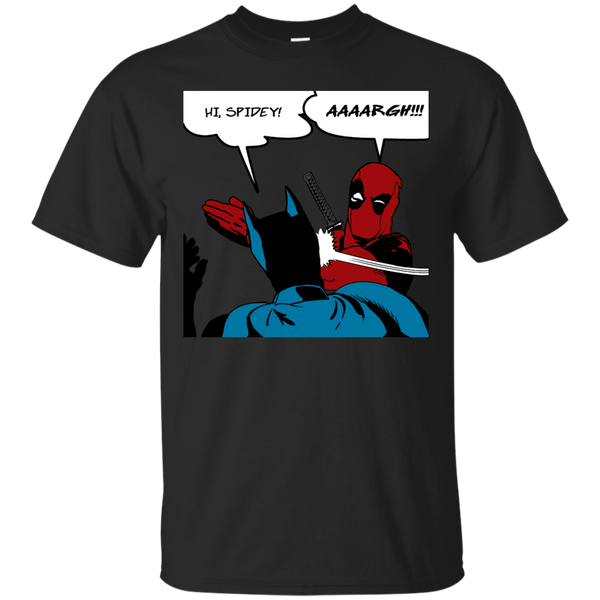 Marvel - Deadpool Slaps Batman waterson T Shirt & Hoodie