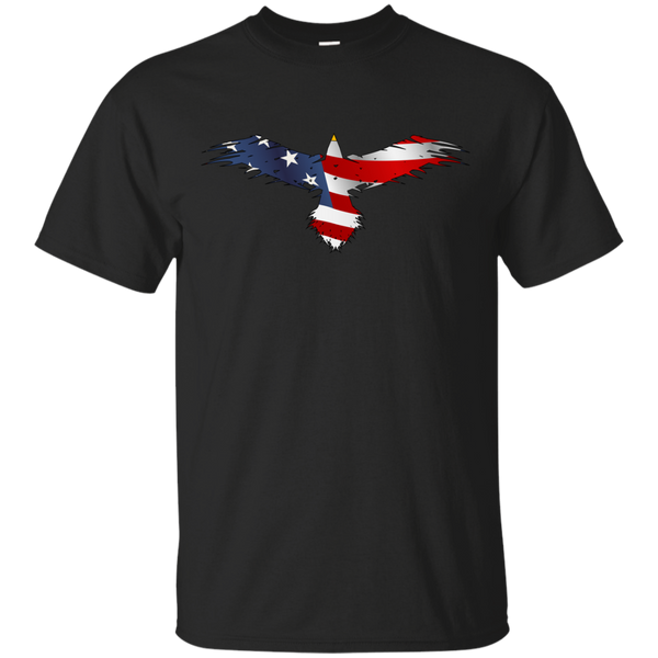Biker - American eagle flag art T Shirt & Hoodie
