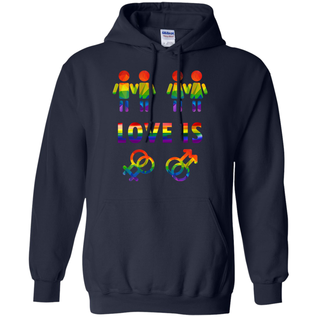 LGBT - Love is rainbow LGBT pride design lgbtqia pride T Shirt & Hoodie