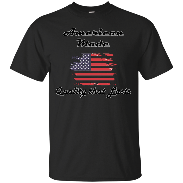 AMERICAN - American Made US Flag Tee T Shirt & Hoodie