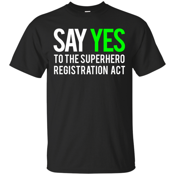 Marvel - Civil War  Say Yes  White Clean civil war T Shirt & Hoodie