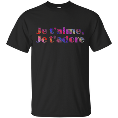 Mom - Je taime Je tadore French Phrases love T Shirt & Hoodie