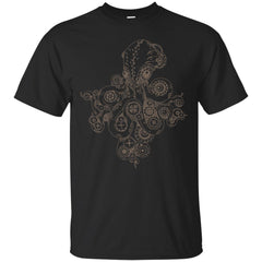 STEAMPUNK - Steampunk Mechanical Octopus T Shirt & Hoodie