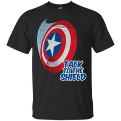 Marvel - Talk to the Shield superhero T Shirt & Hoodie