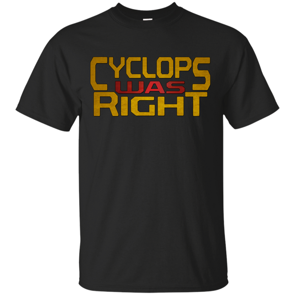 Marvel - Cyclops Was Right x men T Shirt & Hoodie