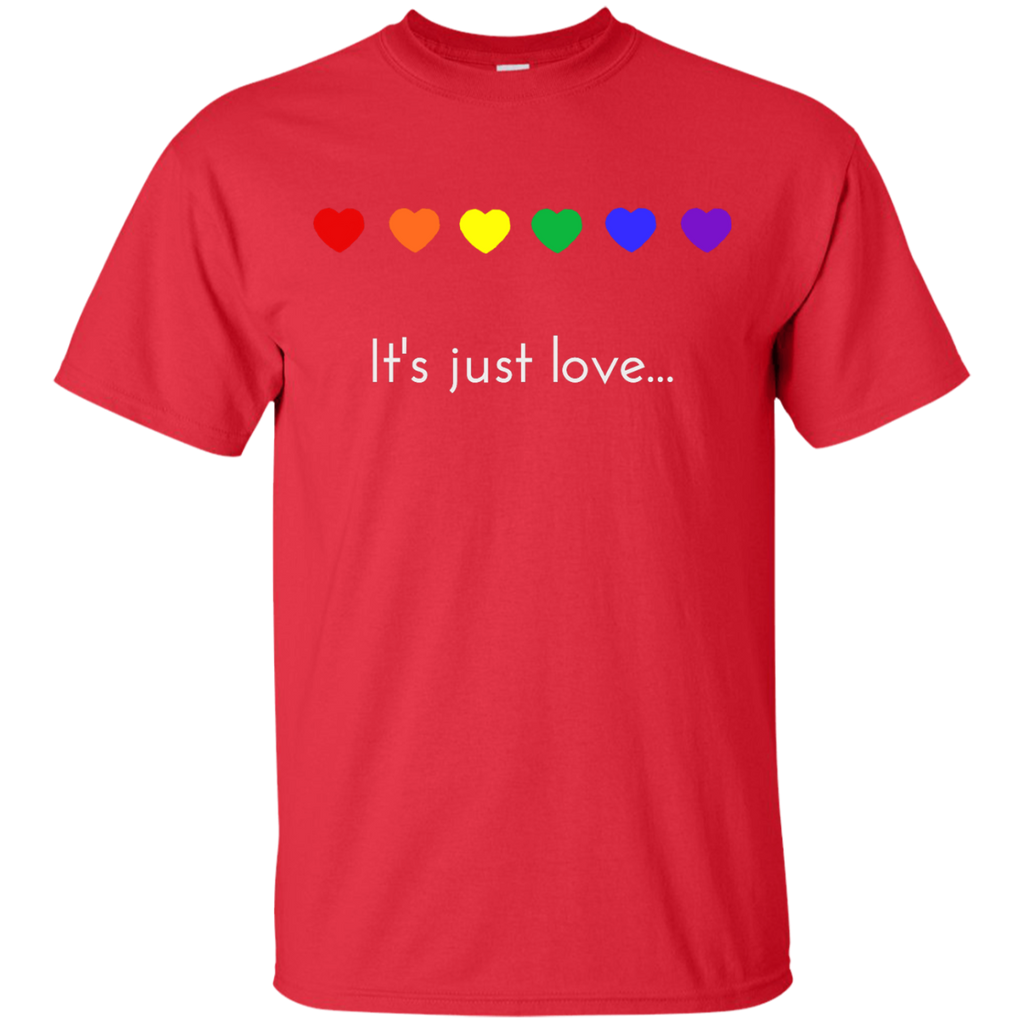 LGBT - Its Just Love lgbt pride T Shirt & Hoodie