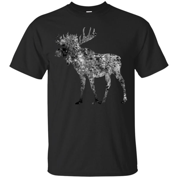 MOOSE - Moose Watercolor Art T Shirt & Hoodie