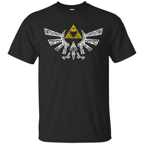 LINK SHIELD - Zelda Hyrule Emblem T Shirt & Hoodie