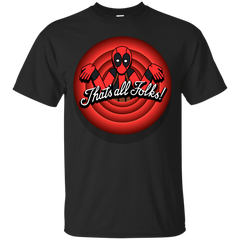 Deadpool - Thats All Folks deadpool chibi T Shirt & Hoodie