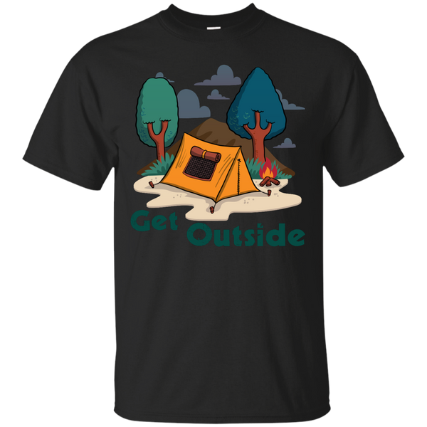 Hiking - Get Outside  Camping Tent Outdoors Mountains camping T Shirt & Hoodie