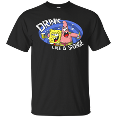 BEER LABEL - Drink like a sponge T Shirt & Hoodie