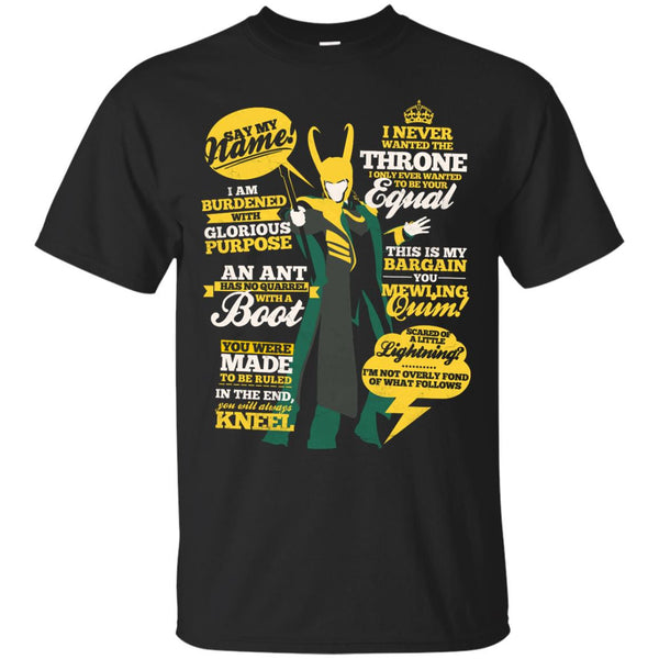 LOKI - Quotes of a Mischief God T Shirt & Hoodie