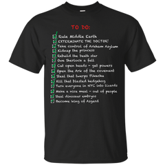 Marvel - Busy Villains todo list  T Shirt & Hoodie