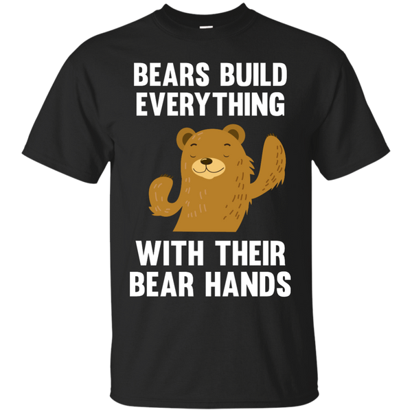 Camping - With Their Bear Hands funny T Shirt & Hoodie