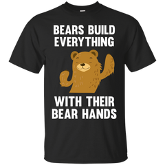 Camping - With Their Bear Hands funny T Shirt & Hoodie
