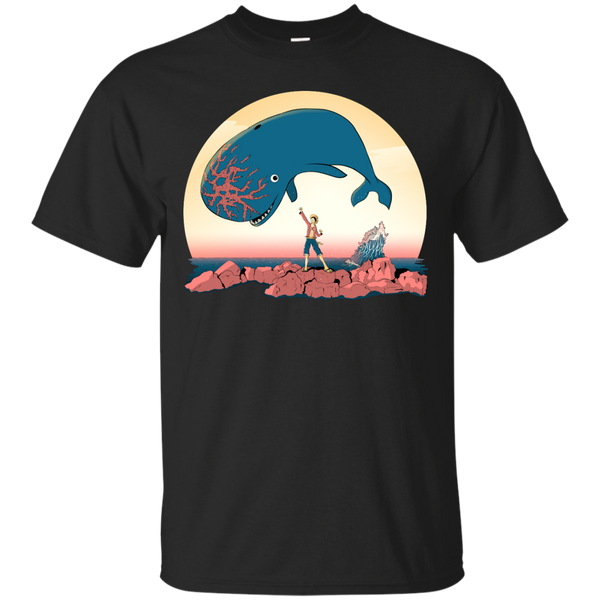 Luffy One Piece - A Whale as A Friend friendship T Shirt & Hoodie