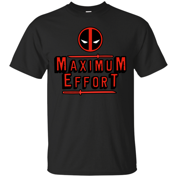 Deadpool - Maximum Effort merc with a mouth T Shirt & Hoodie
