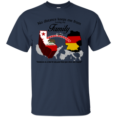 Mom - No Distance Loving my Family  California family T Shirt & Hoodie