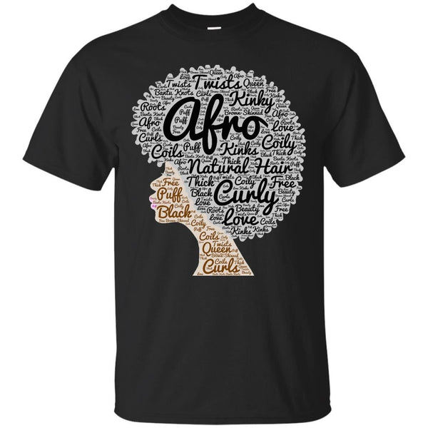AFRO - Afro Text Art T Shirt & Hoodie