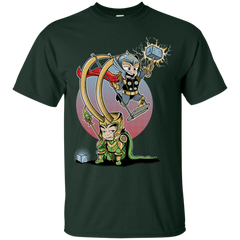 Marvel - BROTHERS GAME fernando sala soler movie avengers cute mashup movies parody funny pop culture geek comics marvel asgard loki thor T Shirt & Hoodie