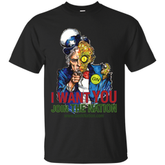 ALIEN UNCLE SAM - Alien Uncle Sam T Shirt & Hoodie