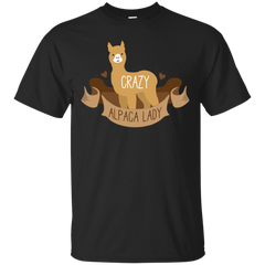 Mom - Crazy Alpaca lady banner alpaca T Shirt & Hoodie