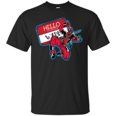 Deadpool - Hello My Name Is_WADE wade wilson T Shirt & Hoodie
