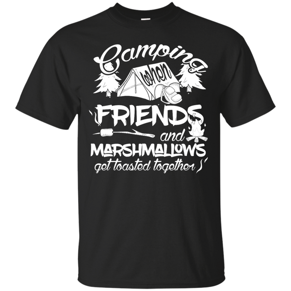 Camping - Camping Friends and Marshmallows Funny Camp camping t shirt T Shirt & Hoodie