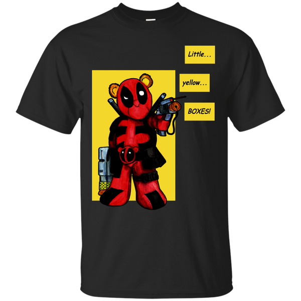 Deadpool - Deadpool Bear  Little Yellow Boxes superheroes T Shirt & Hoodie