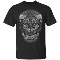 CHARACTERS - Skull Music Rock T Shirt & Hoodie