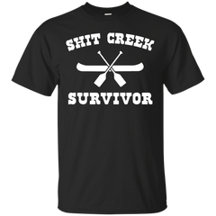 Camping - Shit Creek Survivor camping T Shirt & Hoodie