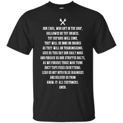 Mechanic - MECHANICS PRAYER T Shirt & Hoodie