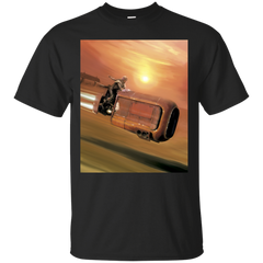Star Wars - Rey Sunset T Shirt & Hoodie