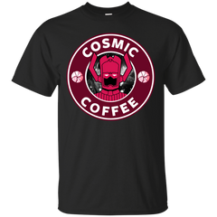 Marvel - GALACTUS DEMANDS COFFEE parody T Shirt & Hoodie
