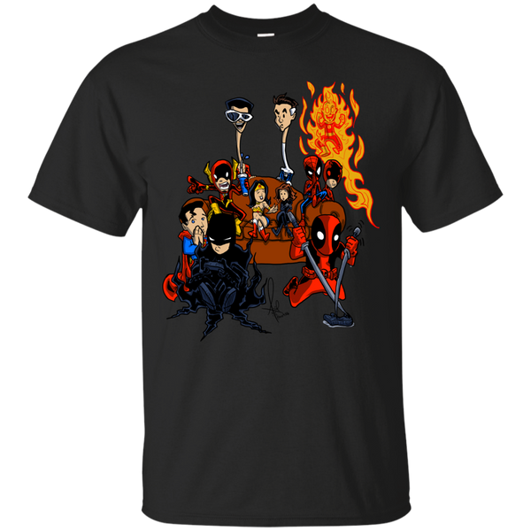 Deadpool - Heroes Love To Play human torch T Shirt & Hoodie