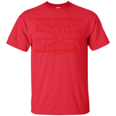 Stranger Things - Stay Go Strange upside down T Shirt & Hoodie