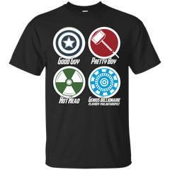 Marvel - Vengeant Personalities superhero T Shirt & Hoodie