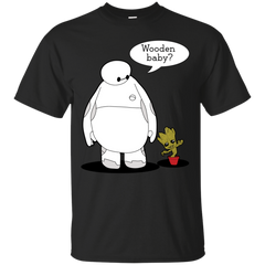 BAYMAX - Wooden Baby T Shirt & Hoodie