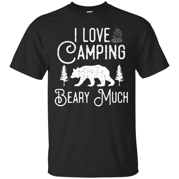 Camping - I Love Camping Beary Much funny camping T Shirt & Hoodie