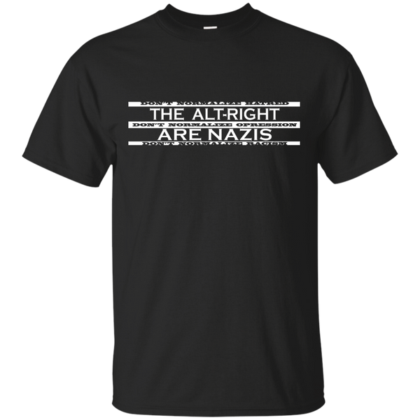 ALT RIGHT - The Alt Right Are Nazis T Shirt & Hoodie