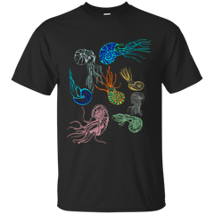 AMMONITE - Ammonites at Night T Shirt & Hoodie