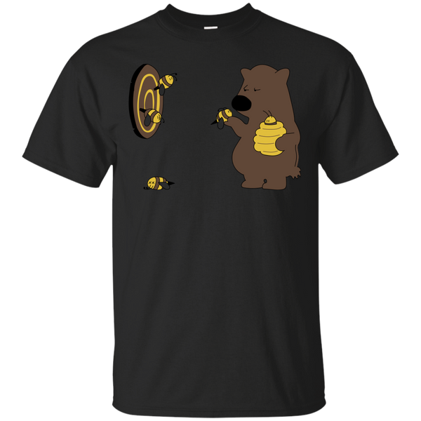 BEAR - Bear Playing Dart T Shirt & Hoodie