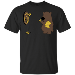 BEAR - Bear Playing Dart T Shirt & Hoodie