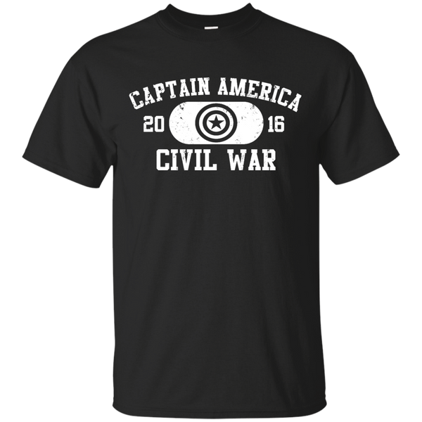 Marvel - Captain America Civil War Vintage Tee White captain america T Shirt & Hoodie