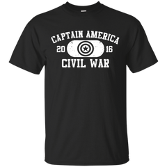 Marvel - Captain America Civil War Vintage Tee White captain america T Shirt & Hoodie