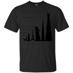Marvel - iconic buildings geek T Shirt & Hoodie