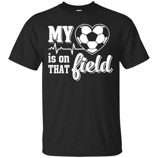 Yoga - MY HEART IS ON THAT FIELD SOCCER T shirt & Hoodie