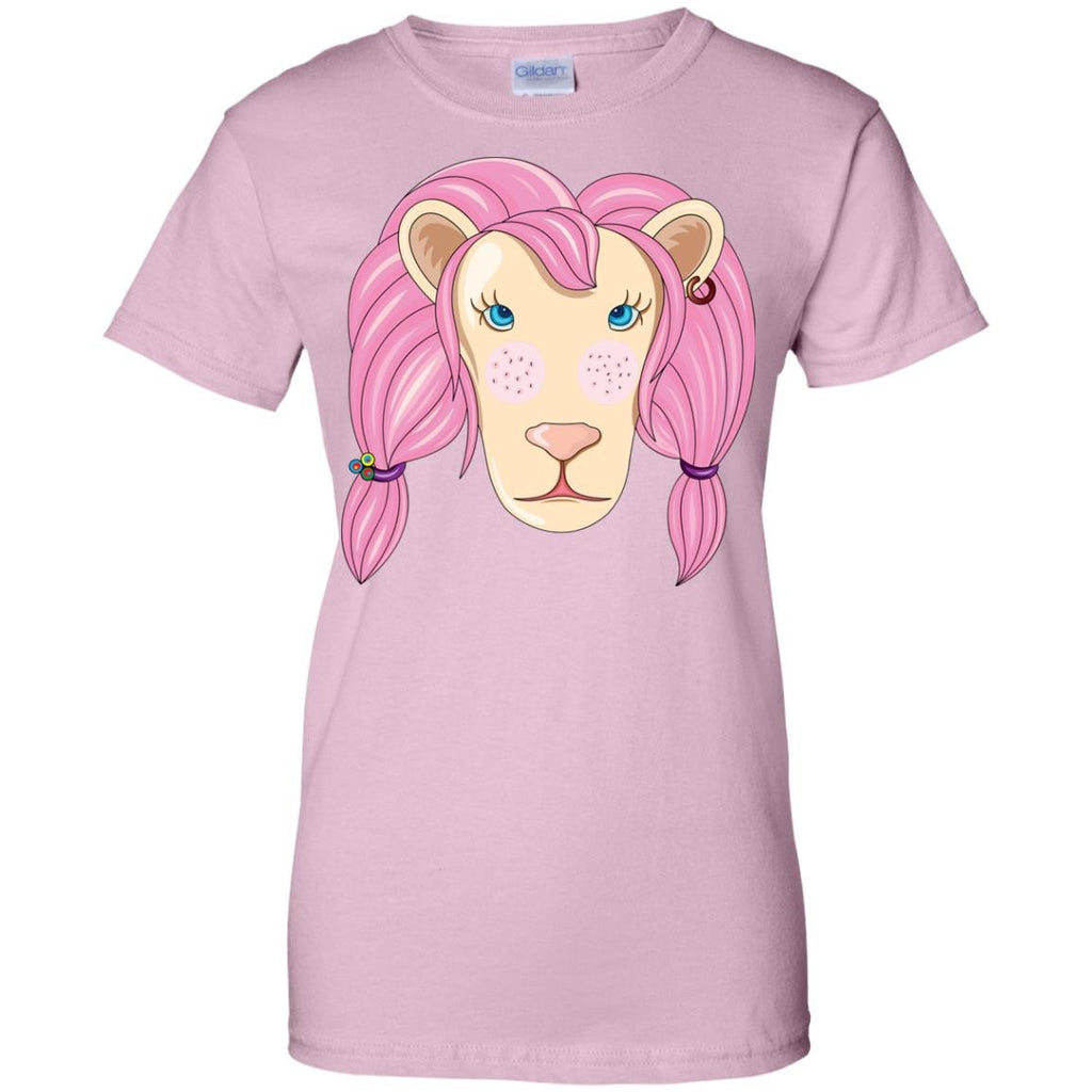COOL - Pink Lion T Shirt & Hoodie