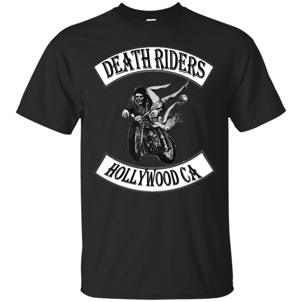 Biker - THE DEATH RIDERS LOGO T Shirt & Hoodie