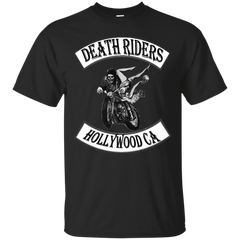 Biker - THE DEATH RIDERS LOGO T Shirt & Hoodie